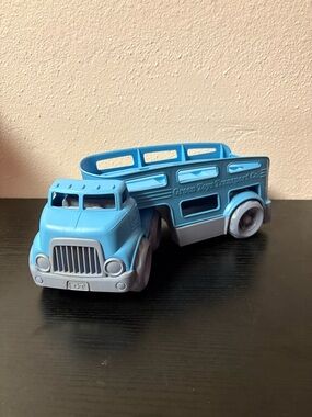 Green Toys Transport Truck Detachable Trailer Blue Eco Toy
